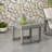 Square Side Table, Wood End Table