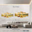 Balles de foin doré-308445965