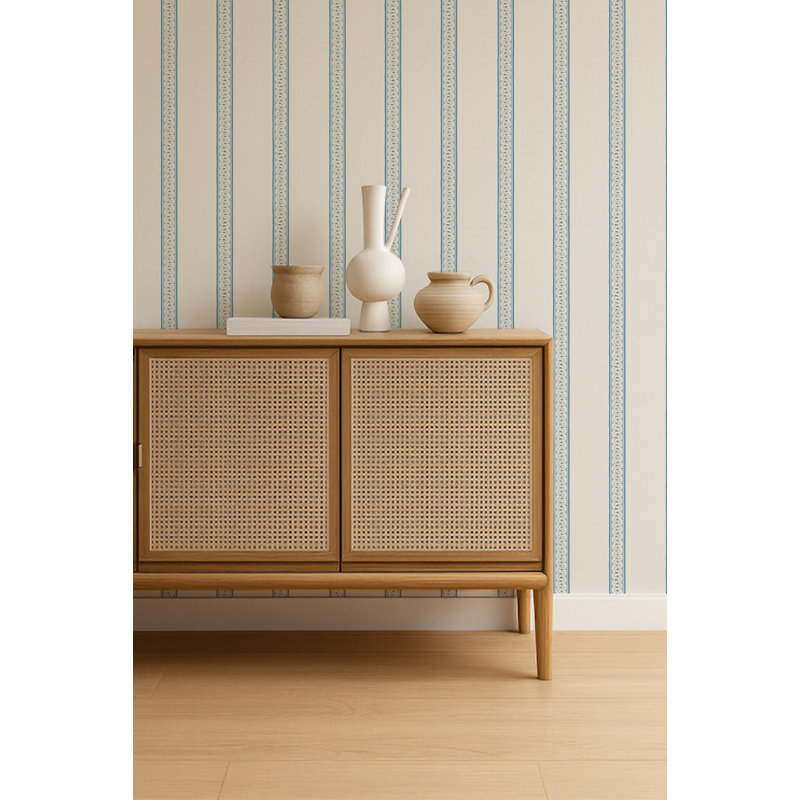 Fondant Stripe, Blue