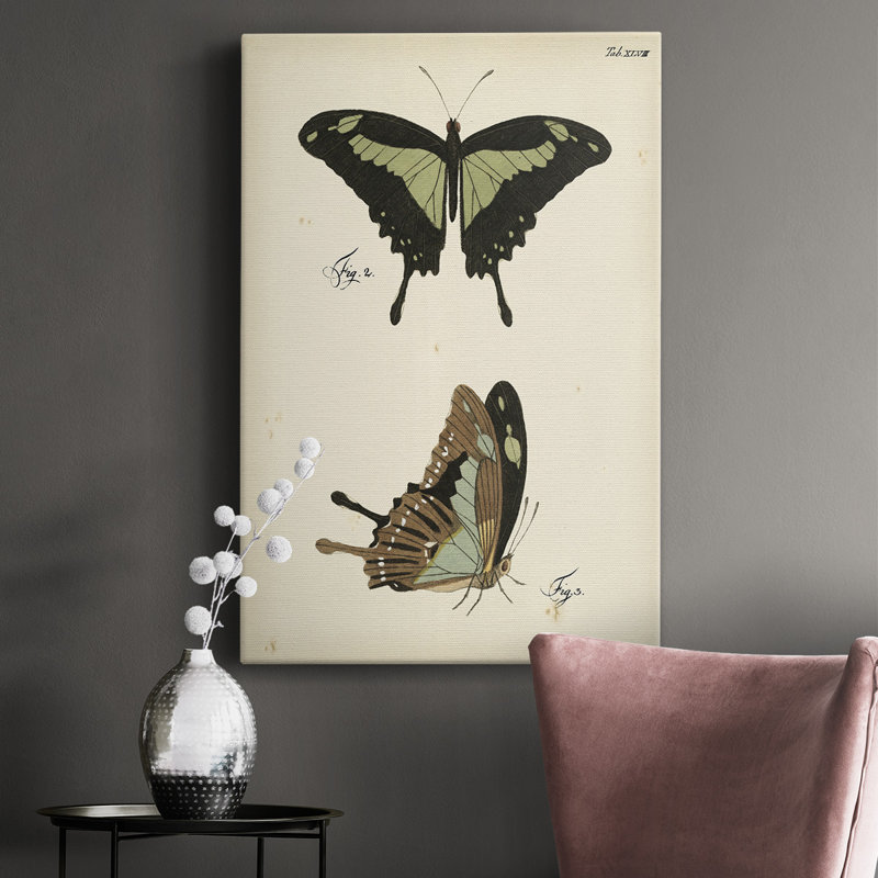 «Butterfly Profile II», impression sur toile tendue, H 27 po x l 16 po x P 1,5 po