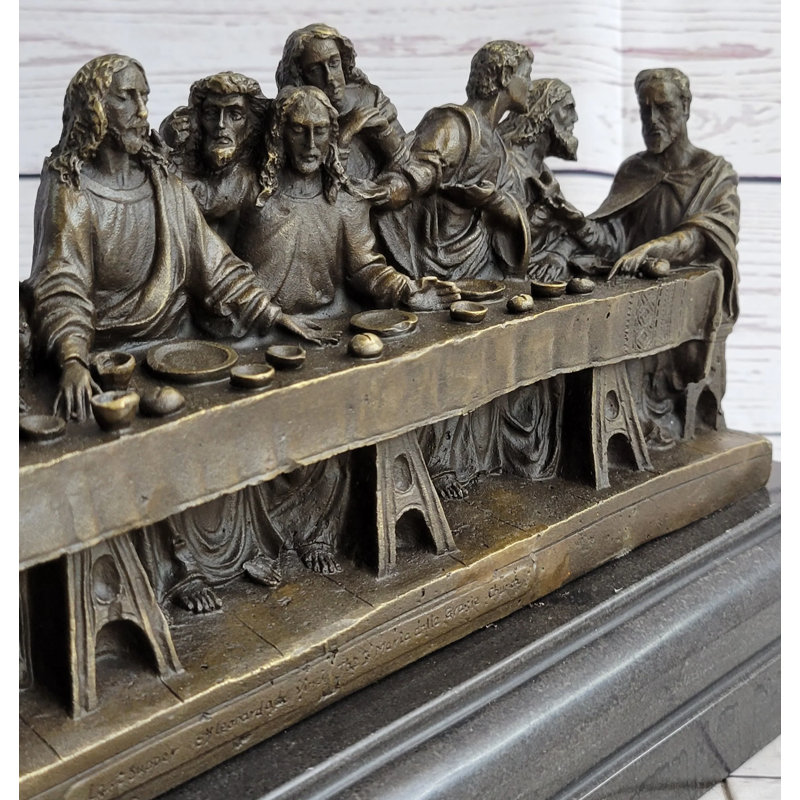 Sculpture Laile la Cène