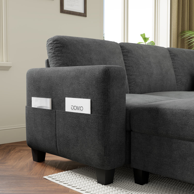 Jaydie 78" Upholstered Sofa Couch