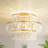 Marleigh 4 - Light 3-Tier Crystal Flush Mount Ceiling Light for Living Room