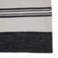 Wendy Jane Flatweave Striped Area Rug in Black/Gray-2137228090
