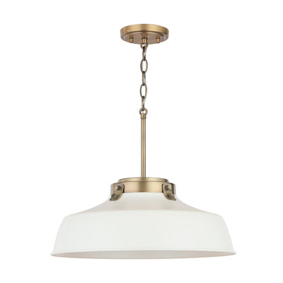 Luzon Single Light Metal Dimmable Pendant