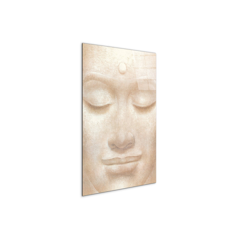 "Buddha Peace" by Studio 53×79.5 cm CrystalArt Acrylic Glass Effect, Lightweight Ready to Hang