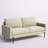 Aurane 71" Premium Linen Square Arm Sofa-1792113210