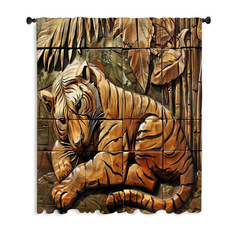 Eigild Blackout Curtain Single Panel, 53'' W x 99'' L