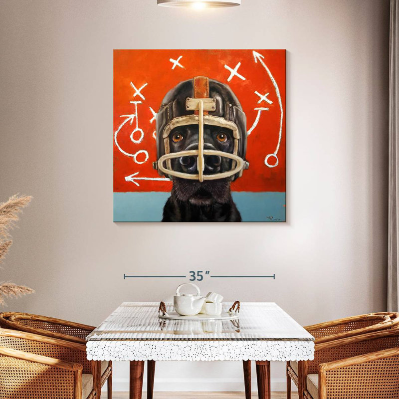 Rookie, 39" H x 39" W