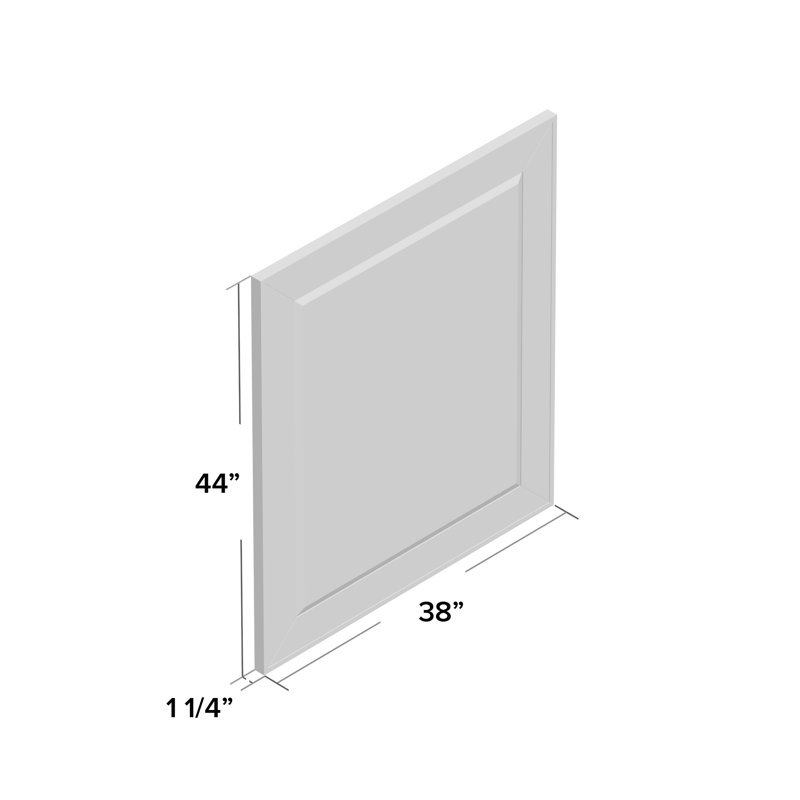 Miroir d'appoint Traditional, H 44 po x l 38 po