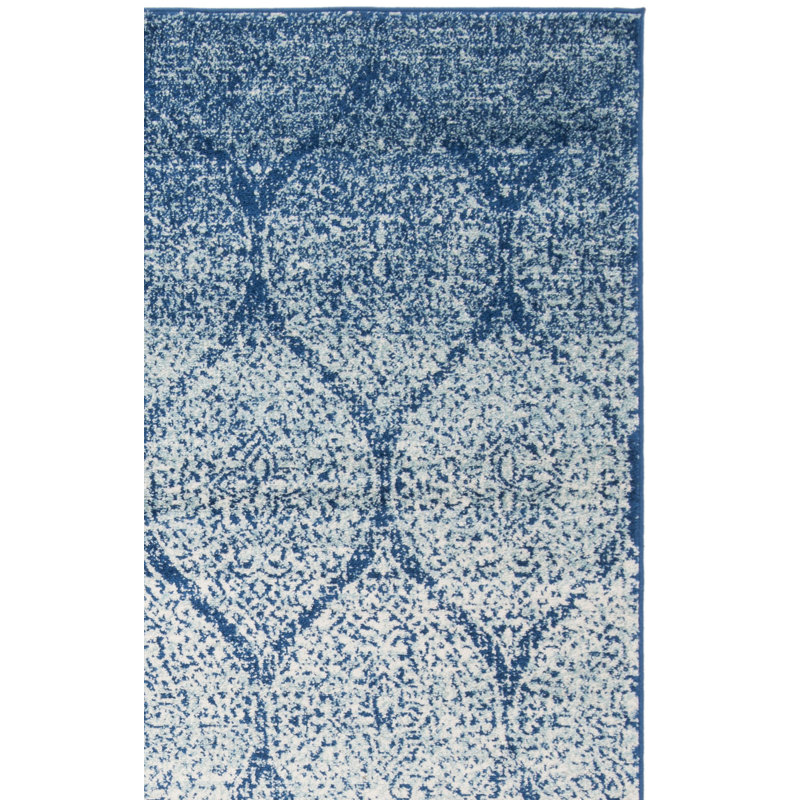 Valeria Performance Geometric Rug, Square 6'7"