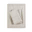 Ensemble de literie pour lit simple 100% coton percale ivoire 200 fils Percale Ivory-28618194-28618195