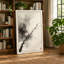 Single Bloom in Silence Japandi - Wrapped Canvas-1288449045-1288449055