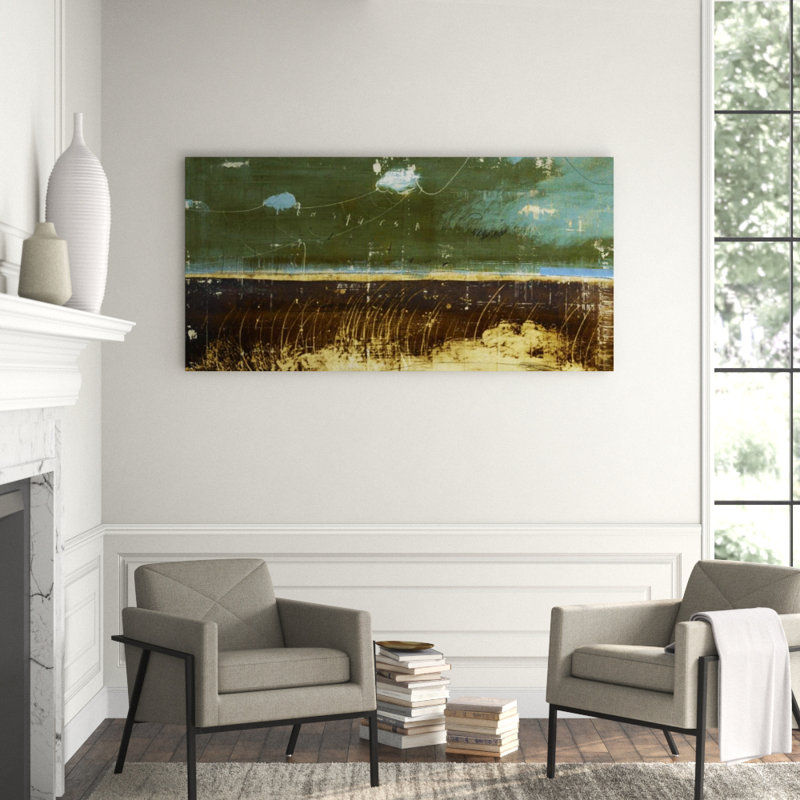 Blue Dune I Print by Patrick Wright, Plexi, 36" H x 72" W