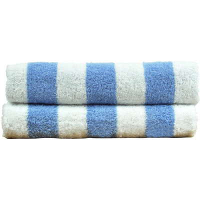 Ensemble de serviettes de plage 100% coton 2 pièces Luxury
