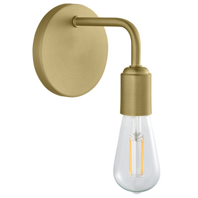 LED Plug-in Armed Sconce