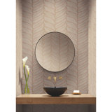 Luminous Leaves Floral Metallic Wallpaper Roll