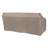 Modern Leisure Garrison Patio Loveseat Cover, Waterproof, 66"L x 40"W x 39"H, Sandstone-73175161