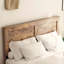 Structure de lit plateforme en bois robuste avec grand rangement sous le lit, conception silencieuse et assemblage facile, aucun sommier tapissier requis-2120445810