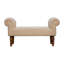 Barteld Cotton Upholstered Bench