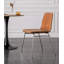 Chaise rembourrée en cuir Modern Modern-1206226466