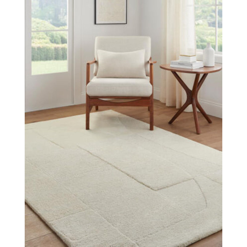 Heckstall Henriksen Hand Tufted Area Rug, Rectangle 8' x 10'