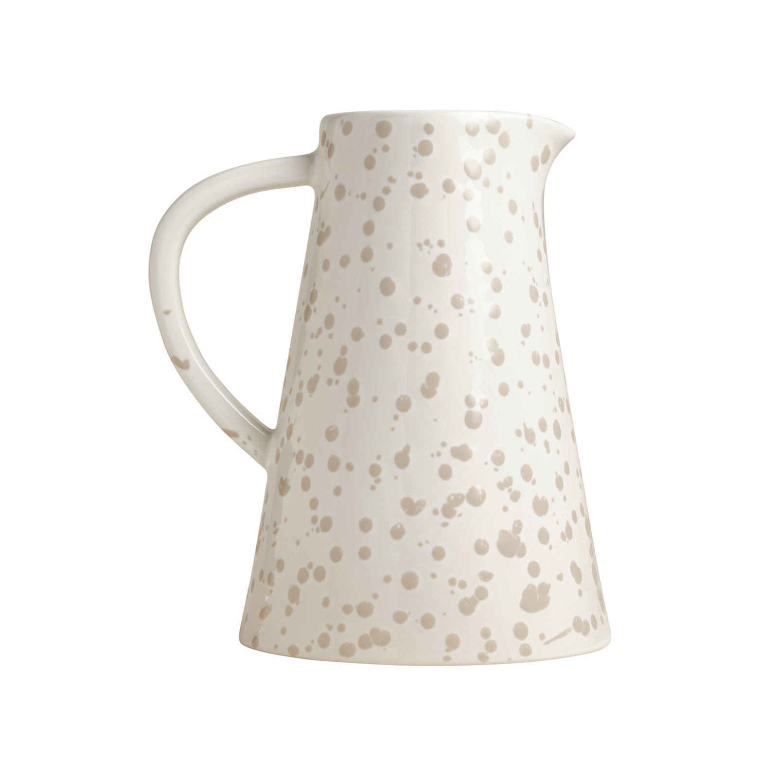 Splatter Stoneware Pitcher