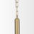 Kyas 1 - Light Gold Single Pendant
