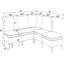 Canapé modulaire en lin avec assemblage facile