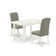 Rectangular Solid Wood Top With Butterfly Leaf Dining Table Set