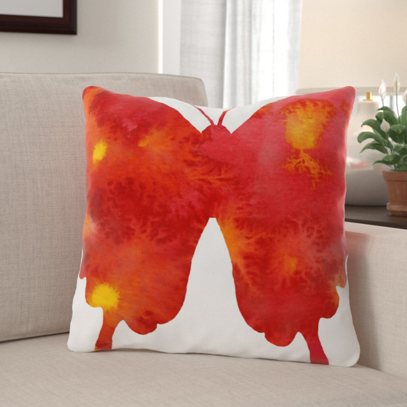 Housse et insert de coussin carré Dietrick, Microsuède, Intérieur