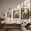 Flowering Plant Study Botanical - Framed Print-1379274532-1379274539