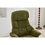 Fauteuils inclinables ergonomiques avec massage, tissu chenille, style moderne pour le bureau à domicile