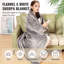 Plain Weave / Muslin Heated Throw Blanket-93569509-93569510