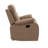 Global United Reclining Transitional Microfiber Fabric Chair