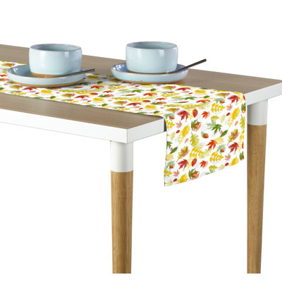 Kessler Leaves Allover Table Runner