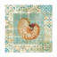 Art sur toile bleu ,ologi-105718661