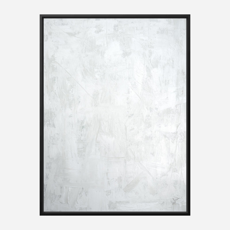 Fresh Air I On Giclee Canvas Hand Embellished Art, 48" H x 36" W x 1.75" D, Black Framed Canvas