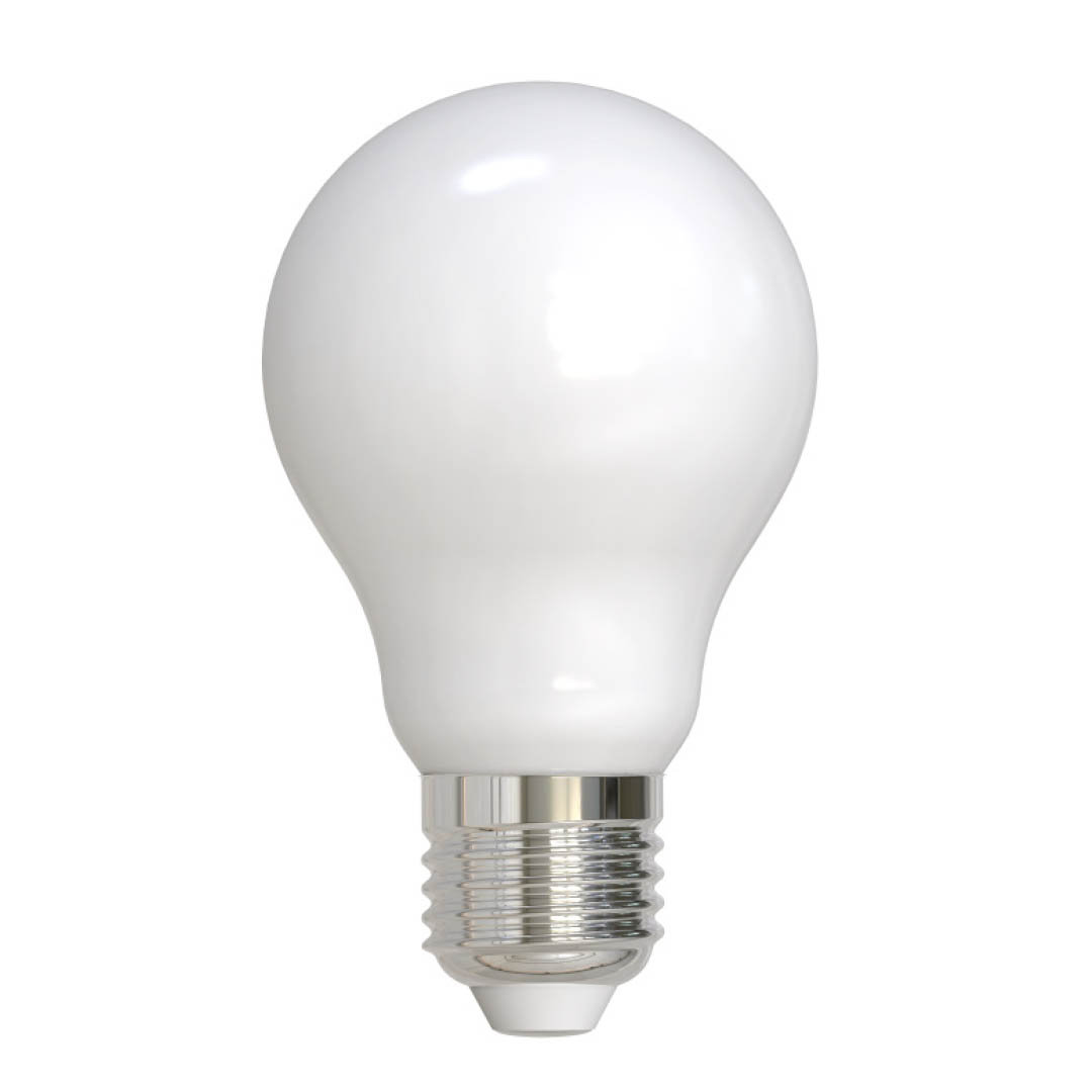 9 Watt (60 Watt Equivalent), A19 LED, Milky Dimmable Light Bulb, E26/Medium (Standard) Base (Set of 2) Bulbrite Industries
