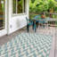 Ecology Collection Geometric Machine Woven / Power Loomed Indoor / Outdoor Area Rug-903660516