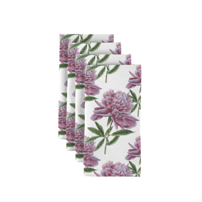 Maxton Polyester Floral Square Napkin