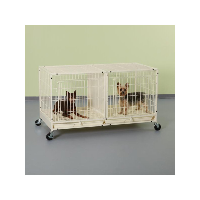 Cage pour animaux Rotherme, H 23,75 po x l 23,63 po x P 47,5 po