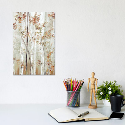 " Birch Wood II " by Eva Watts Painting Print