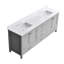 Meuble-lavabo autoportant avec lavabo en céramique-1345004482