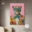 Art raffiné Roar I, toile rose pop-1397599050-1397599051