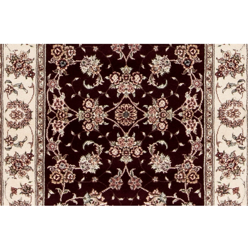 Tapis rectangulaire noué à la main