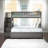 Jaxson Kids Solid Wood Staircase Bunk Bed with Roll Out Trundle-334059550-363792498