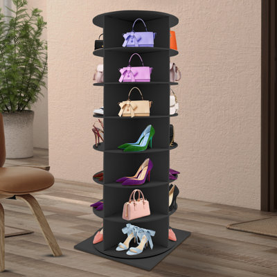 28 Pair 360° Rotating  Shoe Rack