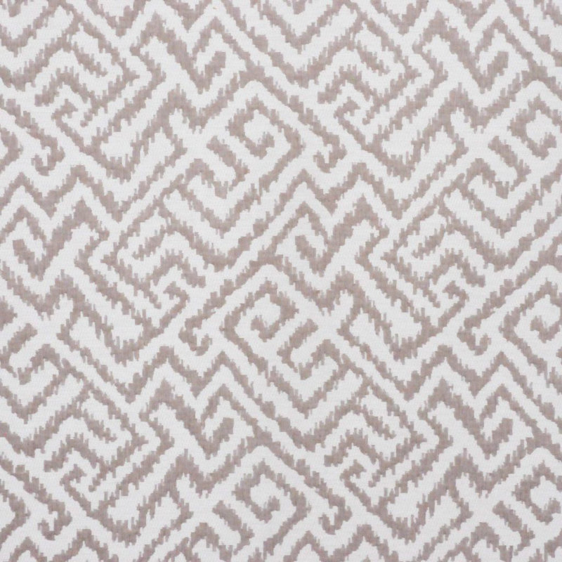 Allure Geometric Fabric, Cocoa
