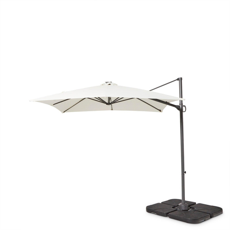 Fabiano 6 - Person 175 Long, Black, 75cm H X 90cm W X 175cm D, Cream